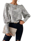 Fashionable Elegant Retro blouse top For Women