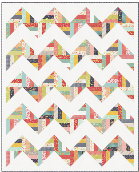 Anasazi Jelly Roll Quilt Pattern (Download)