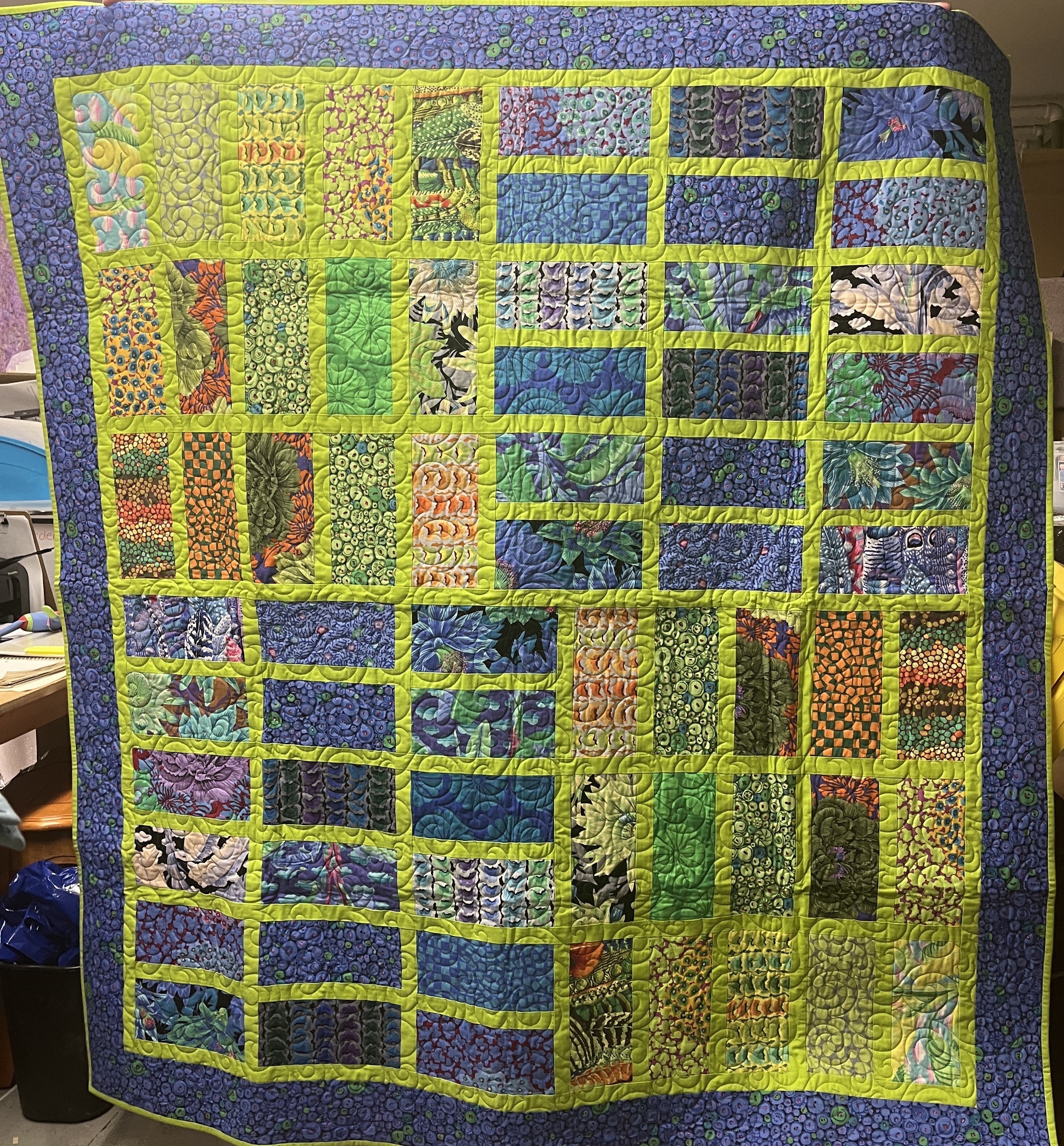 Store Sample- Lap Quilt- Kaffe Fasset