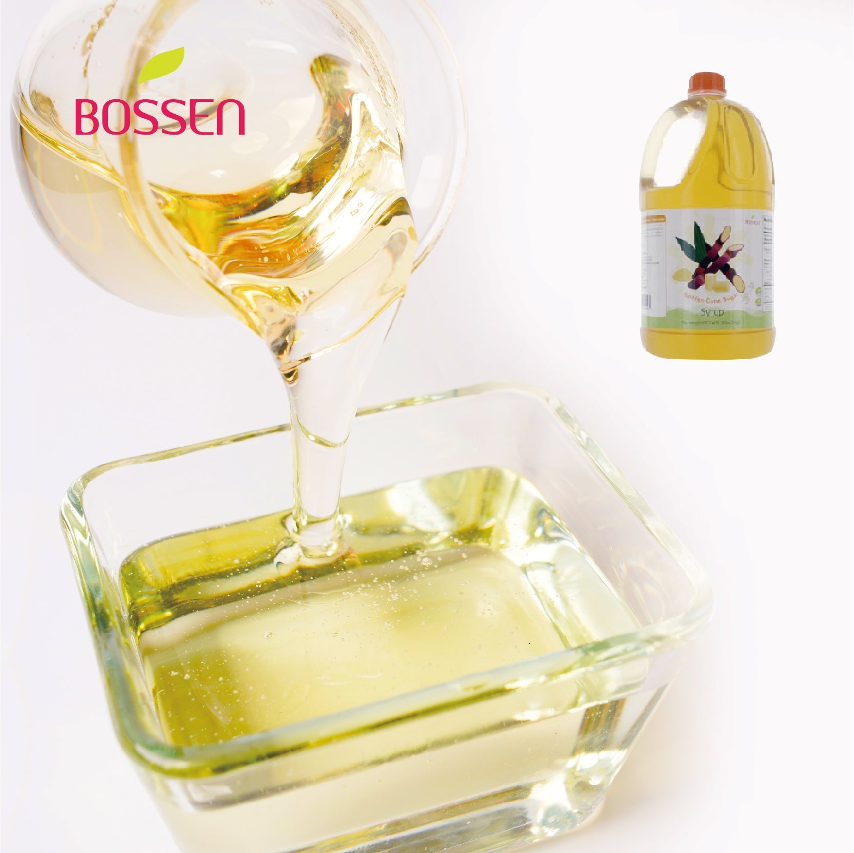 Golden Cane Sugar Syrup (4KG) | Simple Syrup | Sweetener | Bossen Canada | Ships Free Within Canada on Orders Above CAD $199