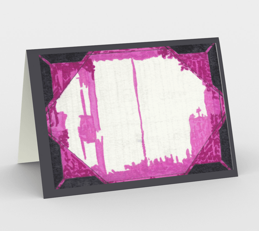 Set of 3 Blank Greeting Card | 5 x 7 | Tidal