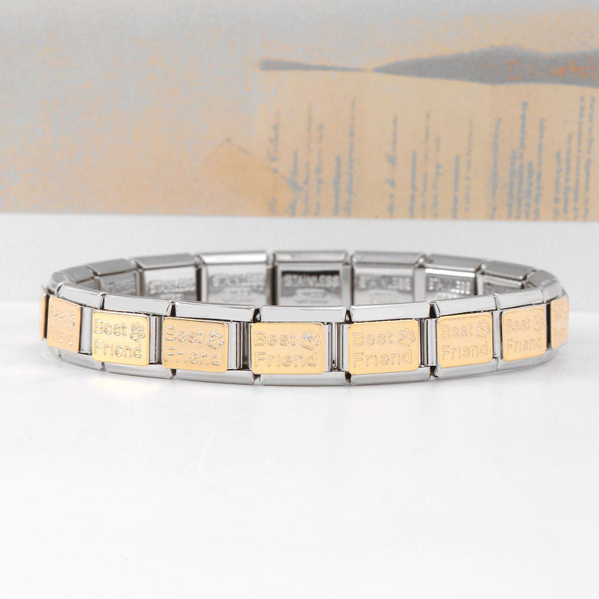 Stainless Steel Fashion Bracelet – Girls Friendship & Love Charm Bracelets in 20 Styles