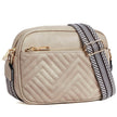 Daily Matching PU Leather Business Commute Zipper Crossbody Bags for women