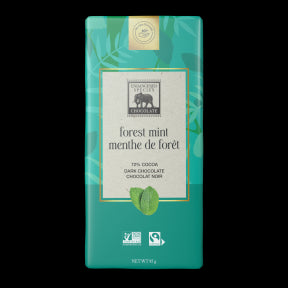 Endangered Species Chocolate - Dark Chocolate With Forest Mint Nat (85g)