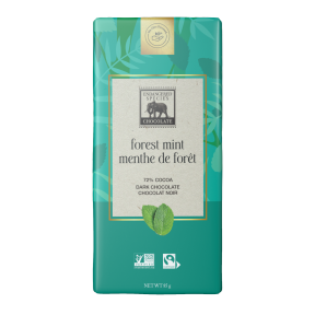 Endangered Species Chocolate - Dark Chocolate With Forest Mint Nat (85g)