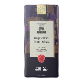 Endangered Species Chocolate - Natural Dk Chocolate With Raspberry (85g)