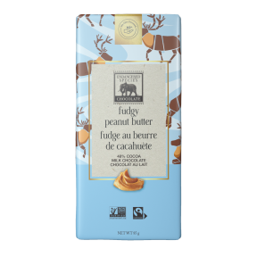 Endangered Species Chocolate - Fudgy Peanut Butter+48% Milk Chocol (85g)