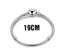 S925 Silver Fashion Bracelet – Smooth Cufflinks Basic Chain Bracelet (11 Styles)