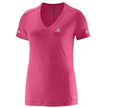 Salomon Women's Park Tee V-Neck Running Shirts XS-S