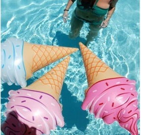 Kids Inflatable Pool Float Swimming Toy | PVC Ring 90cm Canada | Pink Violet Blue