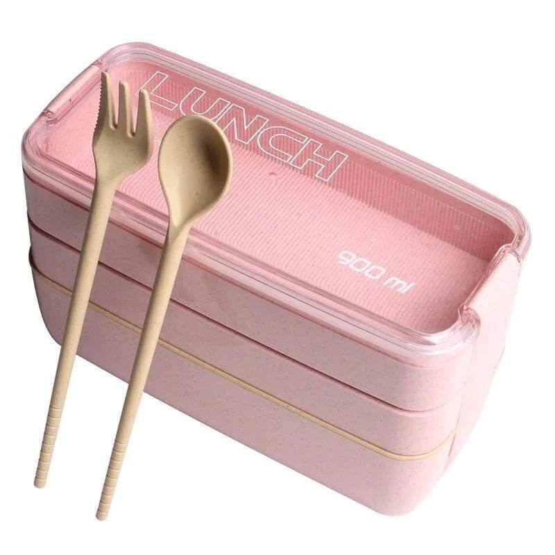 Microwave-Safe Multi Layer Lunch Box for Kids