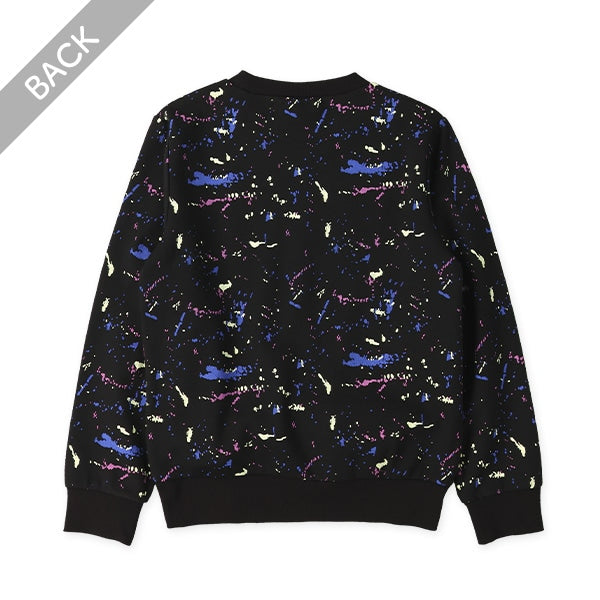 西松屋 ELFINDOLL 裏起毛ペイントロゴトレーナー 正規品