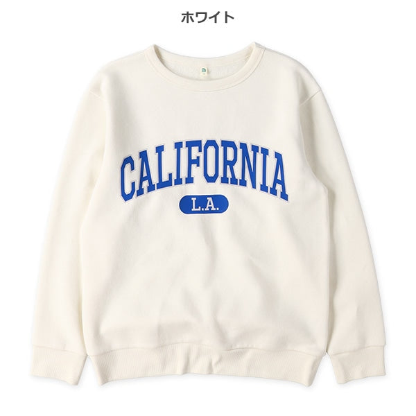 西松屋 ELFINDOLL 裏起毛カレッジプリントトレーナー 正規品