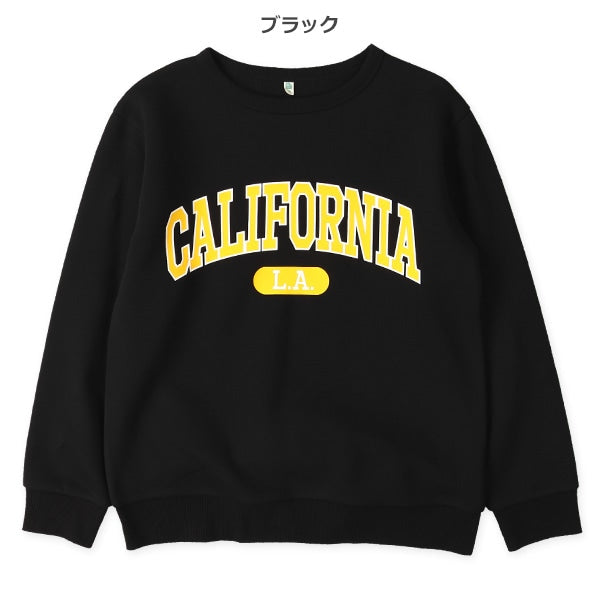 西松屋 ELFINDOLL 裏起毛カレッジプリントトレーナー 正規品