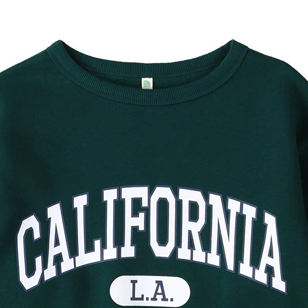 西松屋 ELFINDOLL 裏起毛カレッジプリントトレーナー 正規品