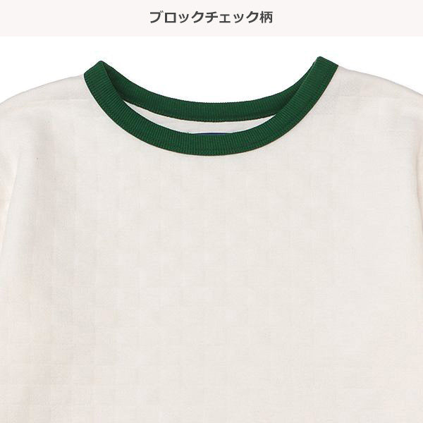 西松屋 ELFINDOLL CLASSIC キルトリブ配色トレーナー 正規品