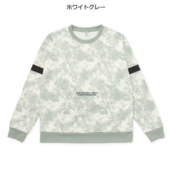 西松屋 ELFINDOLL 裏起毛タイダイ風プリントポケットトレーナー 正規品