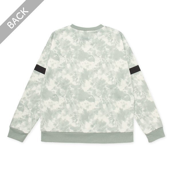 西松屋 ELFINDOLL 裏起毛タイダイ風プリントポケットトレーナー 正規品