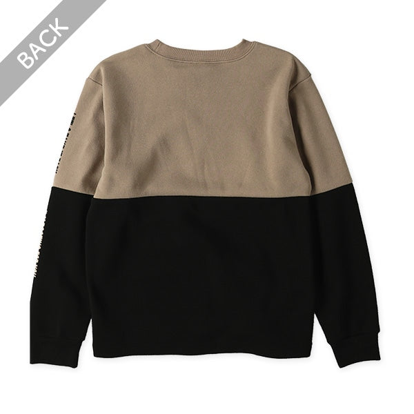 西松屋 ELFINDOLL 裏起毛切り替え袖ロゴトレーナー 正規品