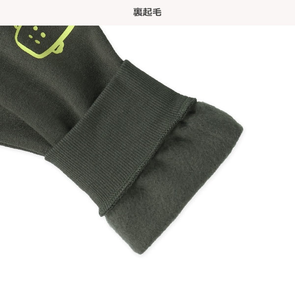 西松屋 ELFINDOLL 裏起毛スケボー柄・釣り柄バックプリントトレーナー 正規品