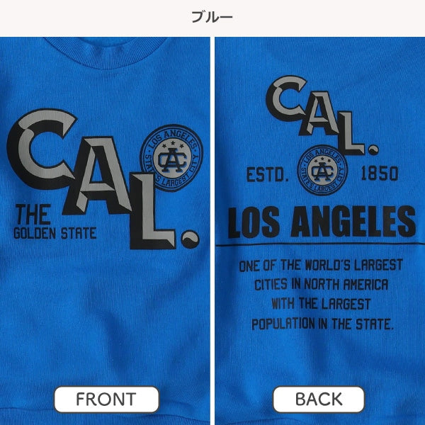 西松屋 ELFINDOLL 裏起毛ロゴ前後プリントトレーナー 正規品