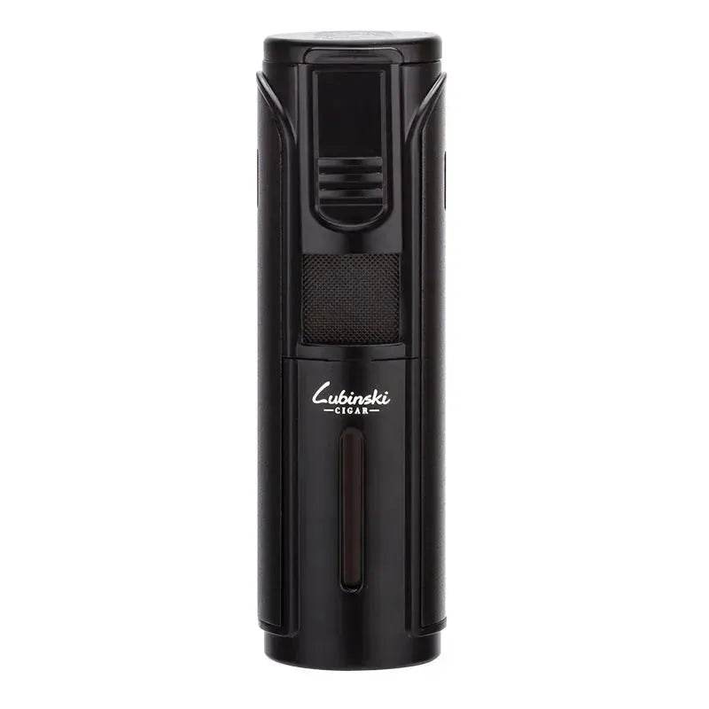 Luxury Cigar Lighter with Cigar Hole Punch