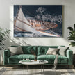 Wall art Above Moonbeam Canvas Print