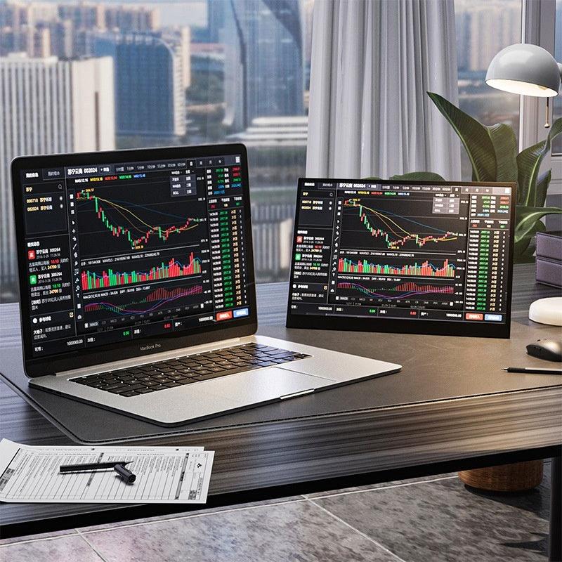 14-Inch Portable Monitor USB-C 4K IPS 500 Nits Laptop Secondary Display
