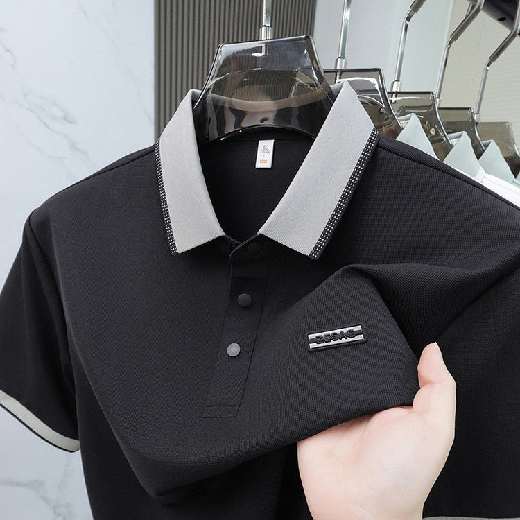 Seamless Ice Silk Men's Short-Sleeve T-Shirt | Canada & USA