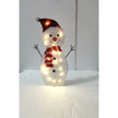 Christmas Scene Decoration With LED Lights Christmas Snowman Ornaments