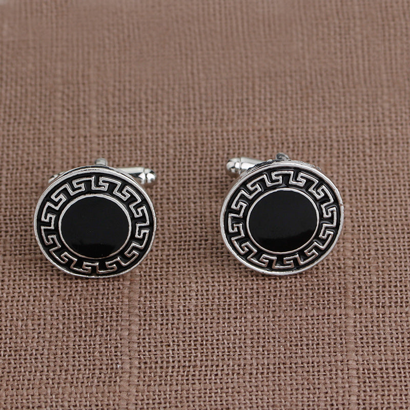 Men's French Shirt Cufflinks – 8 Styles Metal & Velvet Business Cufflinks | Canada & USA