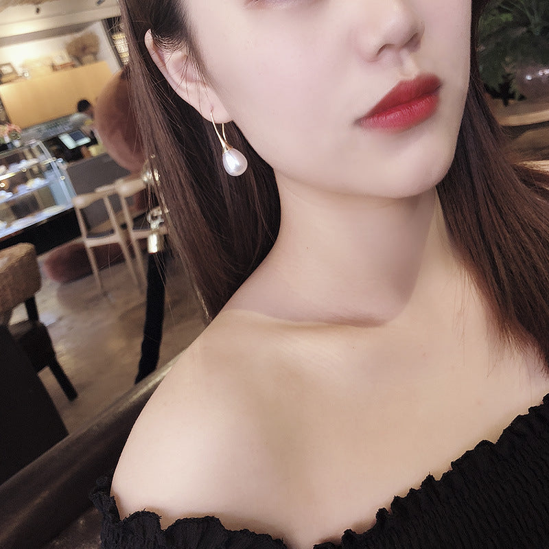 Waterdrop Pearl Drop Earrings – Long & Short Pearl Styles