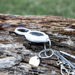 AirTag Keychain Case in Alloy Metal