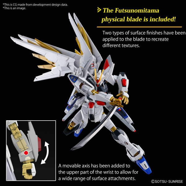 1/144 Might Strike Freedom Plastic Model Kit Plastic Model Kit