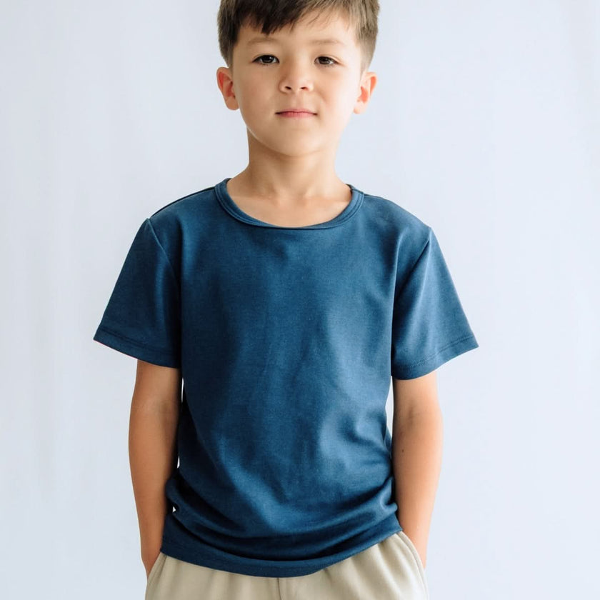 Kids' Bamboo T-Shirt | Navy