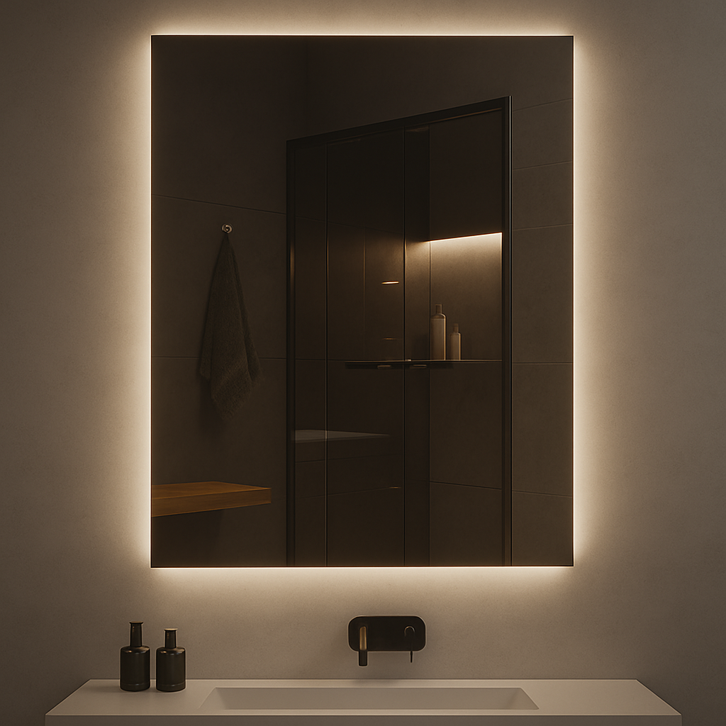 NEBULA PureGlow Backlit LED Vanity Mirror – Anti-Fog | 24–60