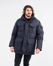 Outdoor Survival Canada Men's Atka -40 Down Parka, Cold Lake Blue, 2XL - ON DISPLAY