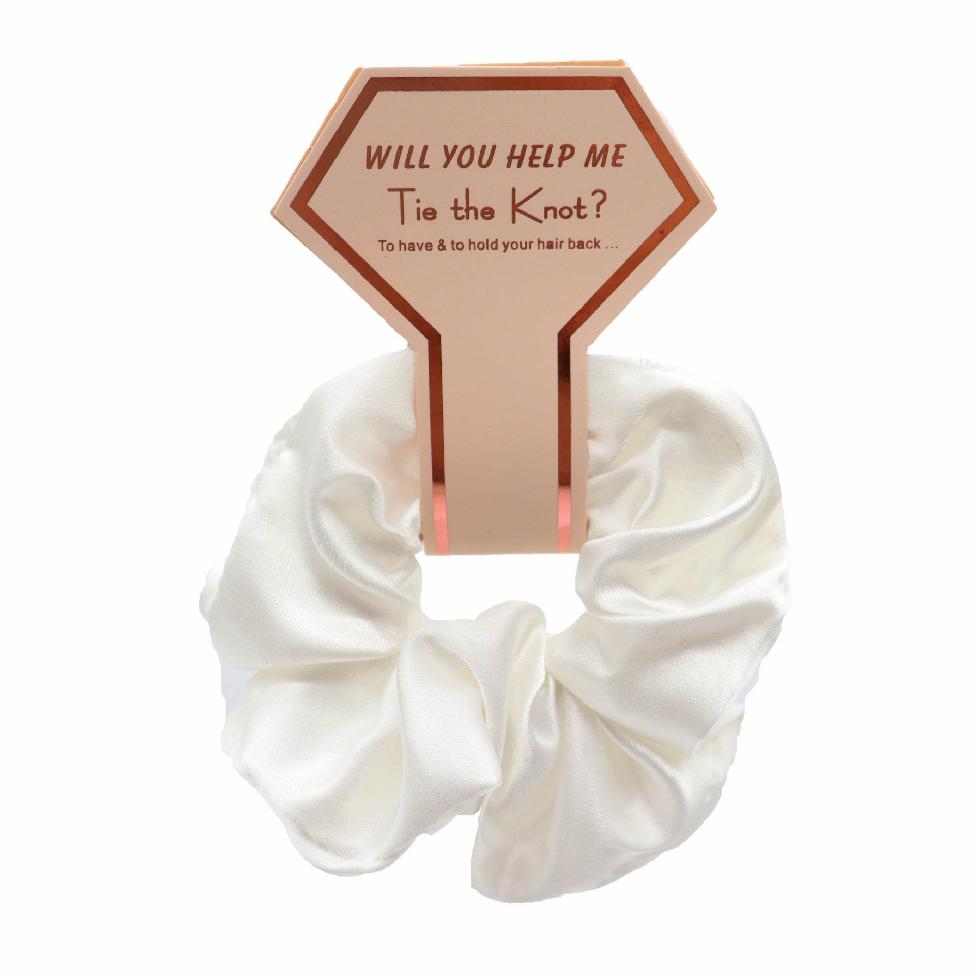 Luxury Silk Satin Hair Scrunchies Hair Ties women