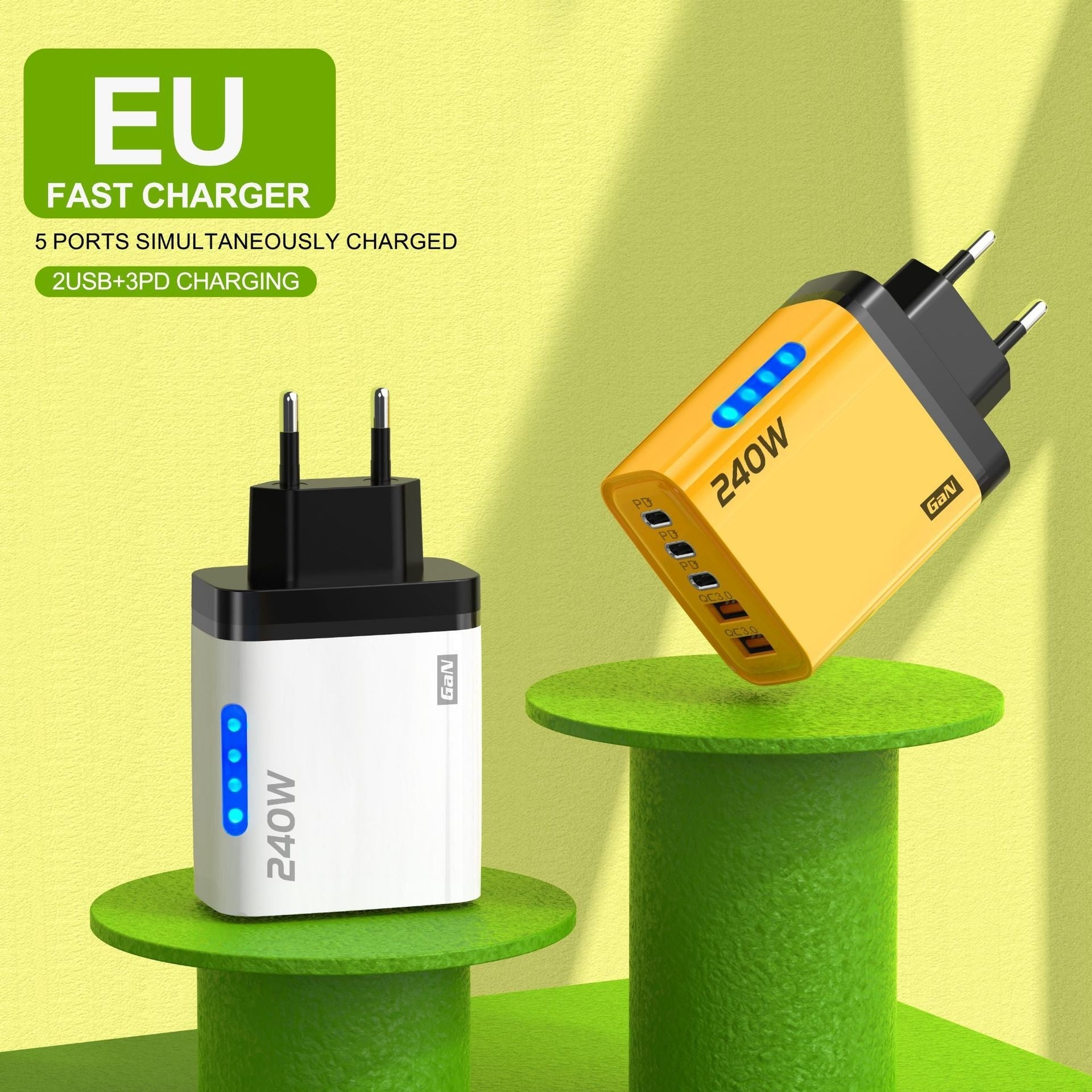 12W Dual-Port USB Wall Charger
