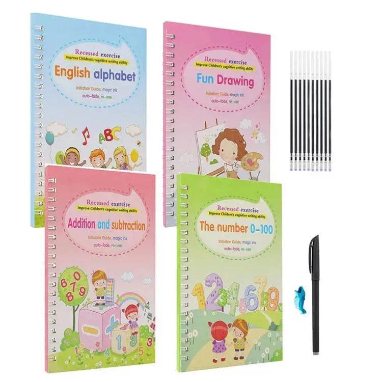 Children Sank Magic Copybook Kids Magic Calligraphy Practice Copybook