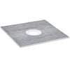 Shower Curb Kit, 36x36 Shower Pan Kit With 6.3 Central Drain, Lightweight EPS Shower Installation Kits With 2 Waterproof Cloths, Shower Pan Slope Sticks Fit For Bathroom