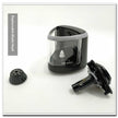 Electric Pencil Sharpener for Kids – Alloy Blade, Portable, Black & White