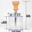 Portable acrylic hookah