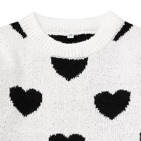 西松屋 ELFINDOLL ハート総柄セーター 正規品