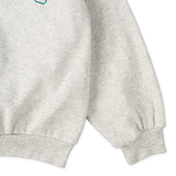 西松屋 ELFINDOLL 裏起毛ロゴハーフジップトレーナー 正規品