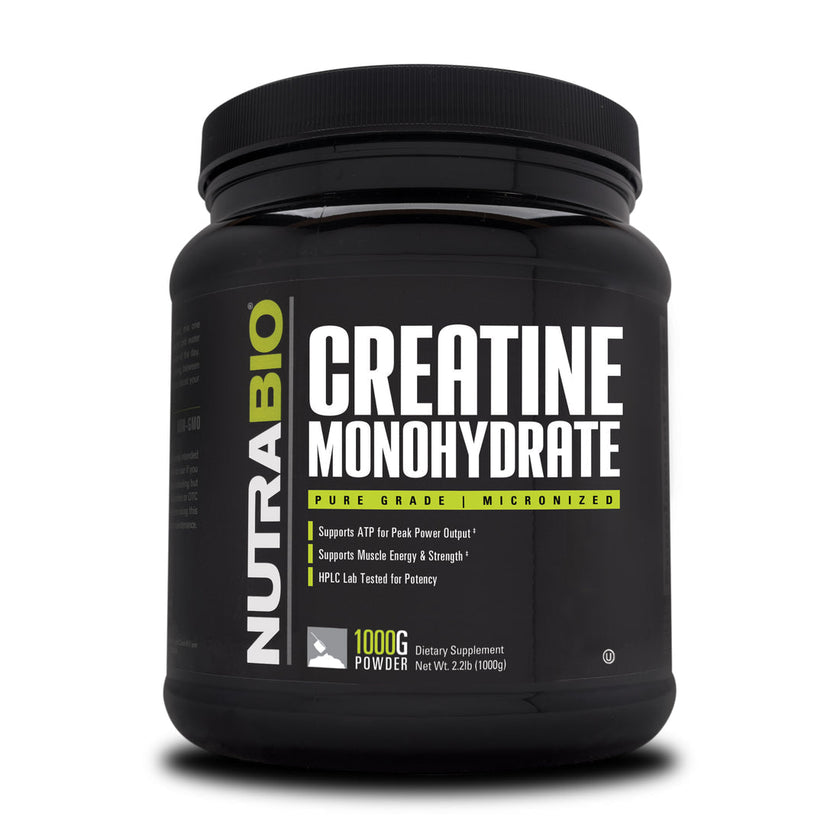 NutraBio Creatine Monohydrate