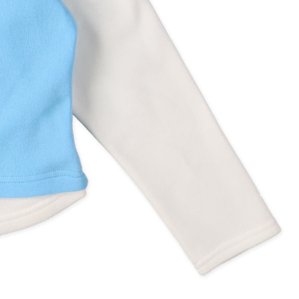 西松屋 裏起毛ベストレイヤード風パーカー 正規品