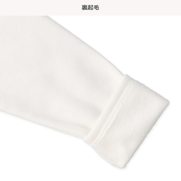 西松屋 裏起毛ベストレイヤード風パーカー 正規品