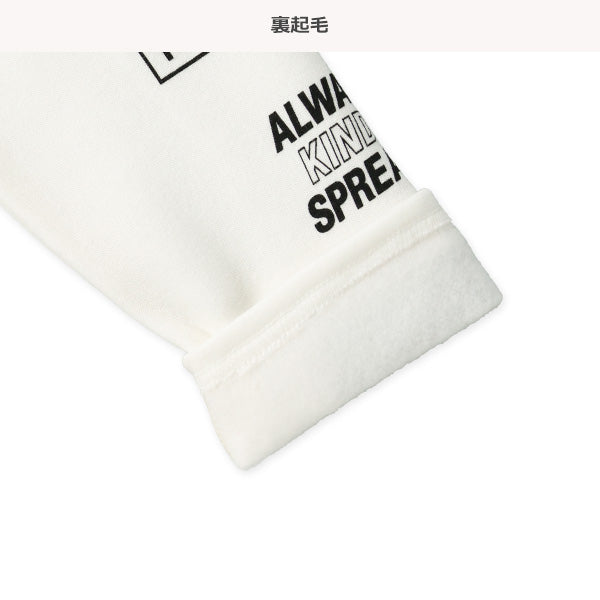 西松屋 裏起毛ベストレイヤード風長袖Tシャツ 正規品