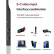 15.6-Inch 1080P Portable Monitor – IPS FHD, HDMI & Type-C, 60Hz
